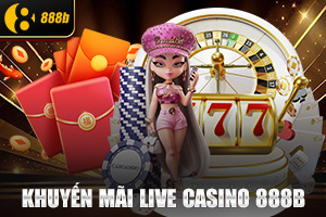 ảnh đại diện Khuyến Mãi Live Casino 888b: Hoàn Trả Tức Thì 1% Không Giới Hạn