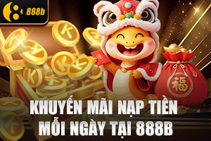 ảnh đại diện Thưởng Nạp Mỗi Ngày Tại 888b Lên Đến 1.888.000 VNĐ Tham Gia Ngay!
